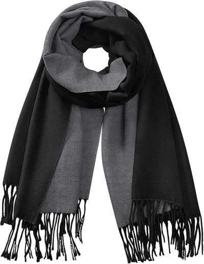 Sjaal voor dames, winter, cadeau, kasjmier, winter, warm, omkeerbaar, pashmina, lang, grote imitatie, zachte sjaal, cadeau voor Kerstmis