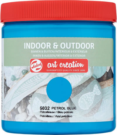 Talens Art Creation indoor & outdoor verf 250ml - Petrolblauw