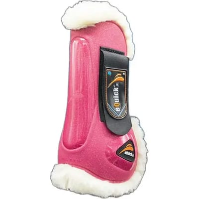 Voorrugbeschermers voor paarden eQuick eLight unicorn fluffy