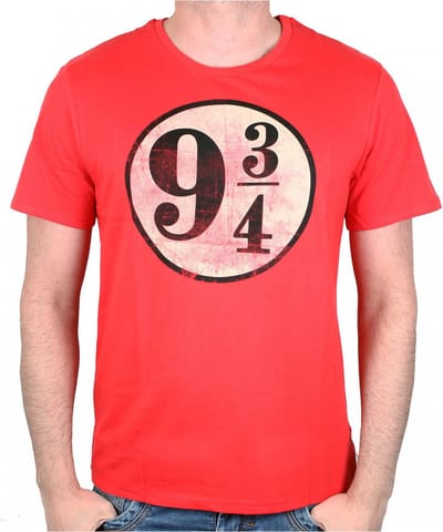 Harry Potter - Platform 9 3/4 Red T-Shirt S