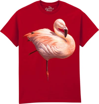 Flame Flamingo The Coloured House T-shirt M