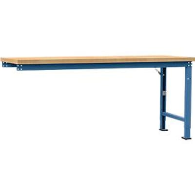 Manuflex aanbouw-werkbank Profi speciaal, tafelblad multiplex, 2000 x 700 mm, briljantblauw