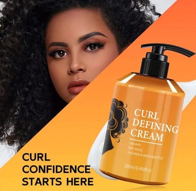 Krul Defining Cream 280ml – Leave-in Crème met Avocado & Arganolie