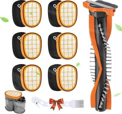 6 Stuks Vervangingsfilters voor SpeedPro Max Aqua Accuzuiger - Geschikt voor FC6723, FC6901-FC6904, XC7042, XC8045, XC8147, FC6812, FC6813, FC6822, FC6823, FC6826 - Hoge Kwaliteit en Duurzaam