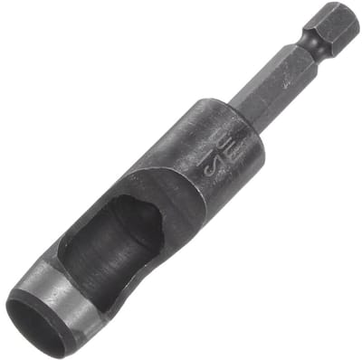 Perforator voor Leer en Zachte Materialen, 12 mm Diameter, Hoogwaardig Staal voor Precisie Bewerking
