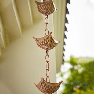 Regenketting Metaal - Decoratieve Ketting - Water Afvoeren - Prachtig Watervaleffect - 260 cm - Metaal