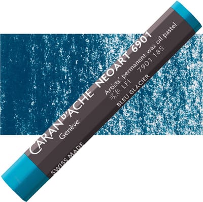 Caran d'Ache Neoart Permanent Wax Oliepastel - Ice Blue (185)