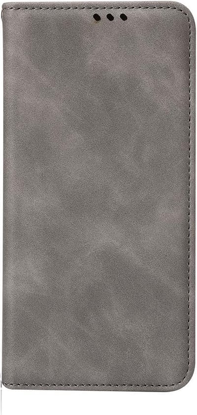 Shop4 - Geschikt voor Motorola Moto G71 5G Hoesje - Book Case Cabello Grijs