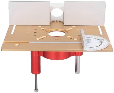 Houtbewerkingslift - Freestafel Lift - Precisie Frezen - Aluminium Legering - 47 mm Liftbereik - Goud