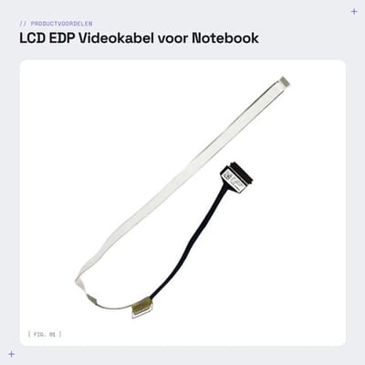 LCD EDP Videokabel voor Notebook Modellen