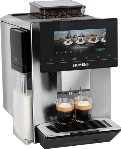 Siemens EQ900Plus iAroma TQ923EZ3 - Volautomatische koffiemachine - RVS - Keramische maalschijven