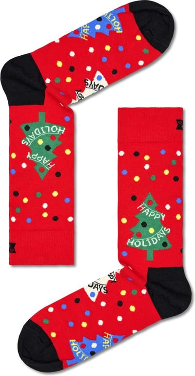 Happy Socks Happy Holidays Sock - unisex sokken - Unisex - Maat: 36 - 40