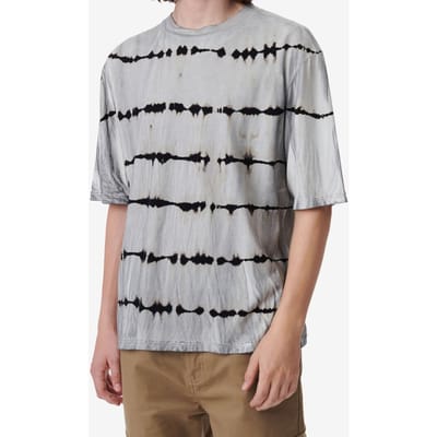 IRO Paris Layan T-shirt Light Grey Size: S | Printed T-Shirts Outlet | Heren | Zwart