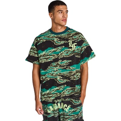 Puma La France T-shirts Heren - Groen - Maat S - Katoen Jersey