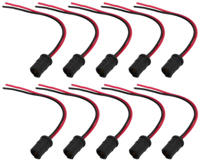 Lamp Houders - T10 Connectoren - Voertuig Verlichting - Waterdicht Ontwerp - Set van 10