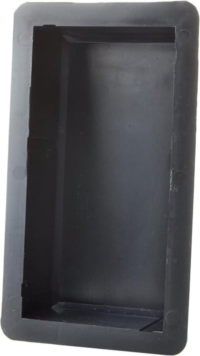 Betonmal Set - Stoeptegel Mal - Tuin Bestraten - Flexibel Plastic - 4 Stuks - Grijs