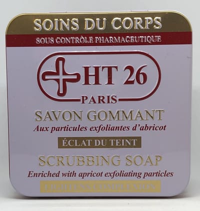 HT 26 Savon Gommant - Scrubbing Soap Tin 200 gr.