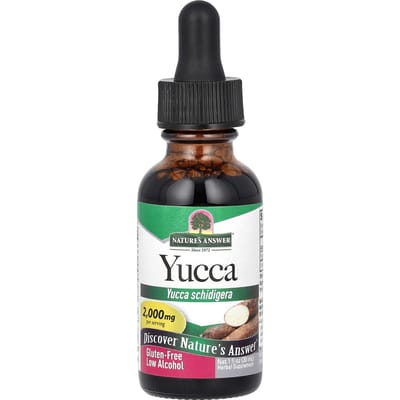 Nature'S Answer, Yucca, Alcohol Extract, 2.000Mg, 30Ml(1 fl oz)