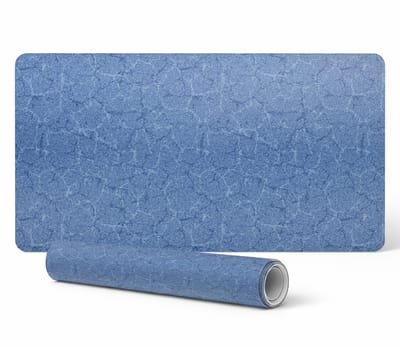 Beschermmat voor gamingtoetsenbord en -muis met steenstructuur, 90x45 cm