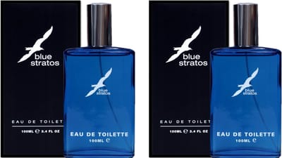 Blue Stratos Eau de Toilette Spray 2 x 100 ml - Voordeelverpakking
