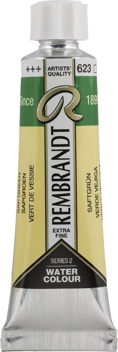 Rembrandt Aquarelverf Tube 10 ml Sapgroen 623