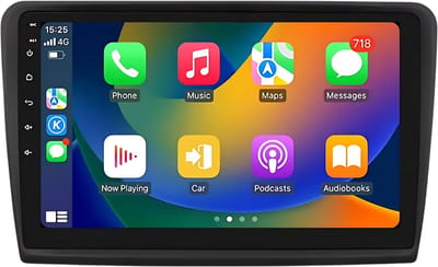 Autoradio met bluetooth - Carplay - Voor Skoda Voortreffelijke 2 (2008-2015) - Geschikt voor Apple en Android - Stereo - Navigatie - Navigatiesysteem auto - 2GB 64GB