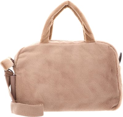 TOM TAILOR Schoudertas Handtas Klara Bowling Bag Mixed Beige