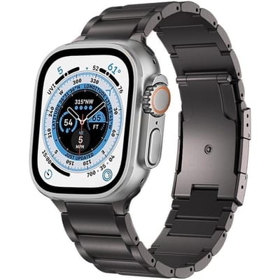 Apple Watch Ultra Titanium bandje (grijs)