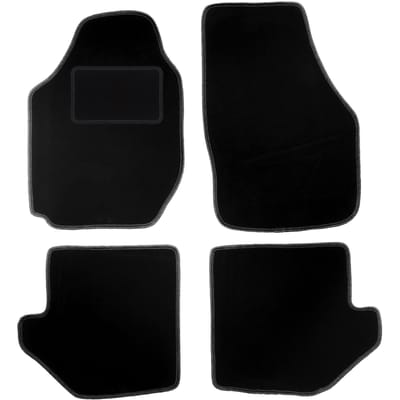 Zwarte veloursmatten voor: Toyota RAV4 I SUV (1994-2000)