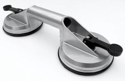 Glazen Lifter - Zuignap Vacuüm - Transport Gladde Oppervlakken - Dubbele Zuigkracht - 100kg Capaciteit - Aluminium