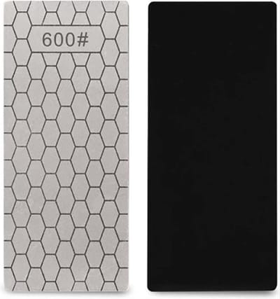 CHPN - Messenslijper - Slijpsteen - Compacte Messenslijper - Slijp steen - Diamant - Korrel 600 - Honingraat - Ultradun - Universeel