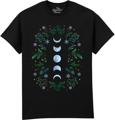 Maan Planten Moonlight Garden Festive The Coloured House T-shirt M