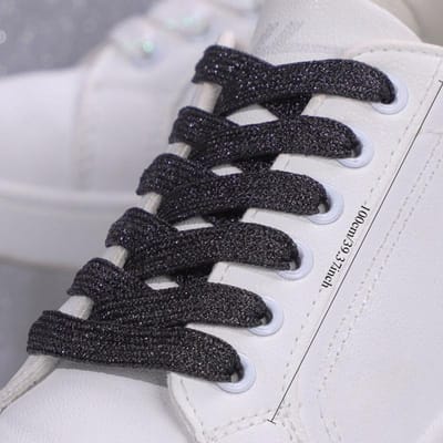 Glanzende Gouden Glitter Platte Schattige Unisex Performance Sneakers, Modieuze Skate Schoenen, Vetersluiting, Veelzijdig, Koreaanse Stijl black beige