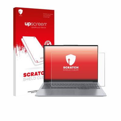 upscreen - Screenprotector voor Lenovo ThinkBook 16 Gen 7+ - Folie Beschermfolie transparant