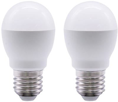 Optonica LED Kogellamp G46 E27 - 10W (vervangt 85W) - 1000lm - 6000K Koel Wit - 230V - Ø46mm - Energiezuinig - 2 stuks