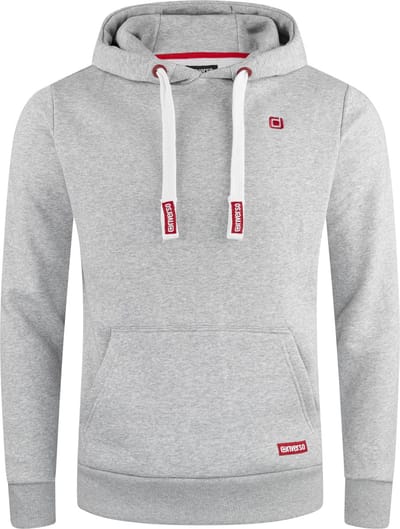 riverso Heren trui RIVLinus regular fit Grijs S Volwassenen hoodie / capuchon trui
