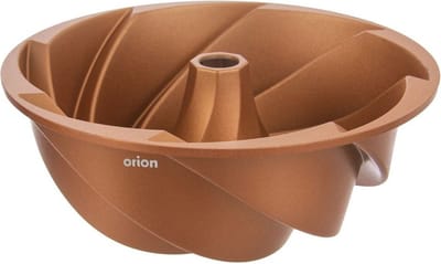 Tulbandvorm Antiaanbaklaag met Schoorsteen MARISSA 24 cm - Tulband Bakvorm