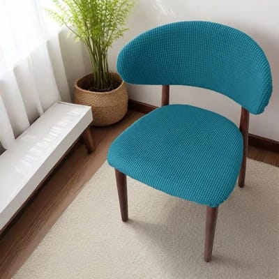1/2/4/6 stuks Massief Houten Eetkamerstoelhoes Rugleuning Stoelhoezen Kamerstoel Sliphoes voor Kantoor Eettafel Beschermhoes 4PC
