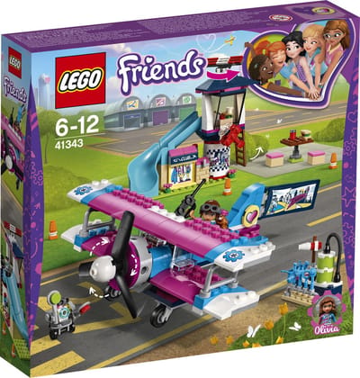 LEGO Friends Heartlake City vliegtuigtour 41343