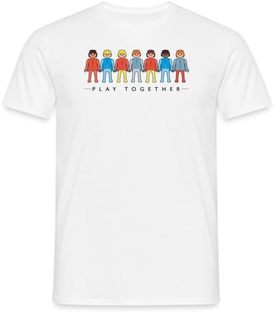 Playmobil Figuren Play Together T-Shirt Heren