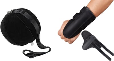 Golf Swing Trainer Ball + Golf Pols Trainer - Golf Swing Training Aid - Golf Swing Trainer Pols + Golf Smart Ball- Golf Trainingsmateriaal - Golf Spullen