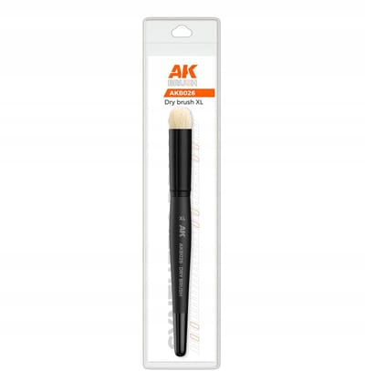 AK Interactive B026 XL Drybrush Penseel voor Modelbouw