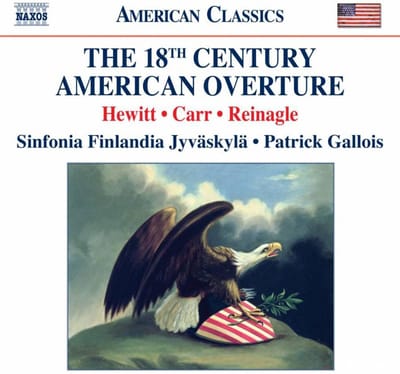 Sinfonia Finlandia Jyväskylä, Patrick Gallois - The 18th Century American Overture (CD)