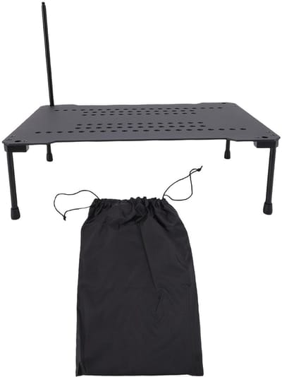 Dailygoods- Opvouwbare Campingtafel Hoogte Verstelbaar - Duurzaam Aluminium - Draagbaar en Handig - Anti-schurend - 30 kg Draagvermogen - Ideaal voor Buitenactiviteiten - Picknicktafel