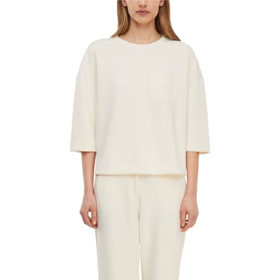 Comma Sweatshirts Offwhite Größe: 44 | Pullover Outlet | Damen | Weiß