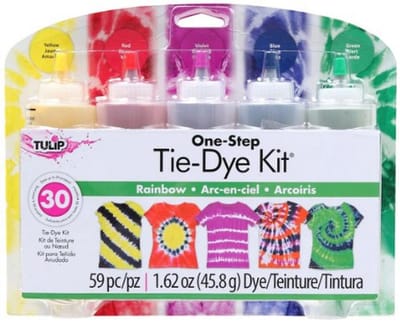 Batik-set voor kleurrijke creativiteit - 5-kleurige One-Step Dye