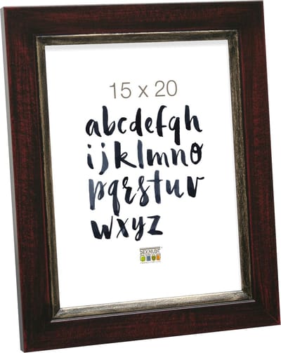 Deknudt Frames fotolijst S42LF9 - bruin-zwart - voor foto 15x20 cm