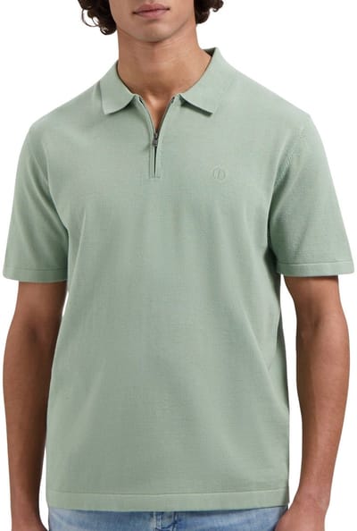 Dstrezzed Dorian Zip Polo Heren - Maat XXL