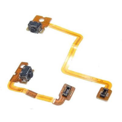 Épaule Gauche Bouton Droit Avec Flex Câble pour Nintendo 3DS Réparation L / R Commutateur