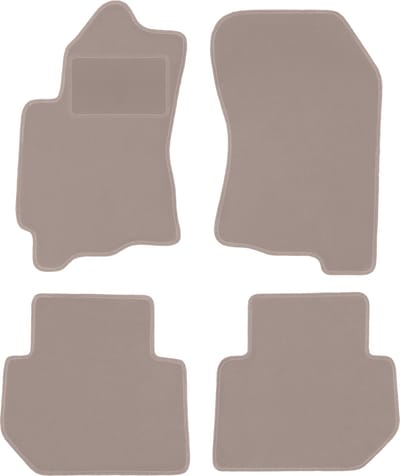 Beige velours vloermatten voor: Subaru B9 Tribeca SUV (2009-2009)